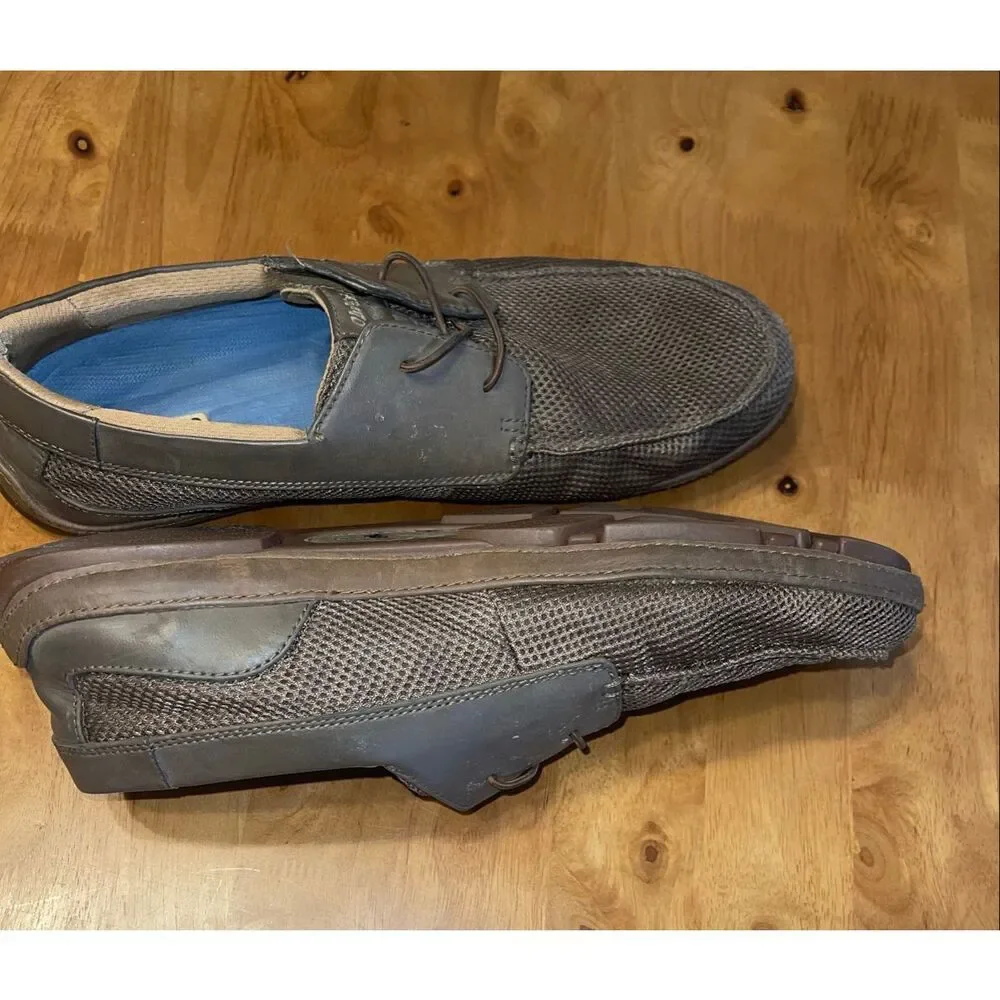 OluKai Mano Mesh Slip On Loafer‎ Mustang Brown Men 11 Quick Dry Casual
